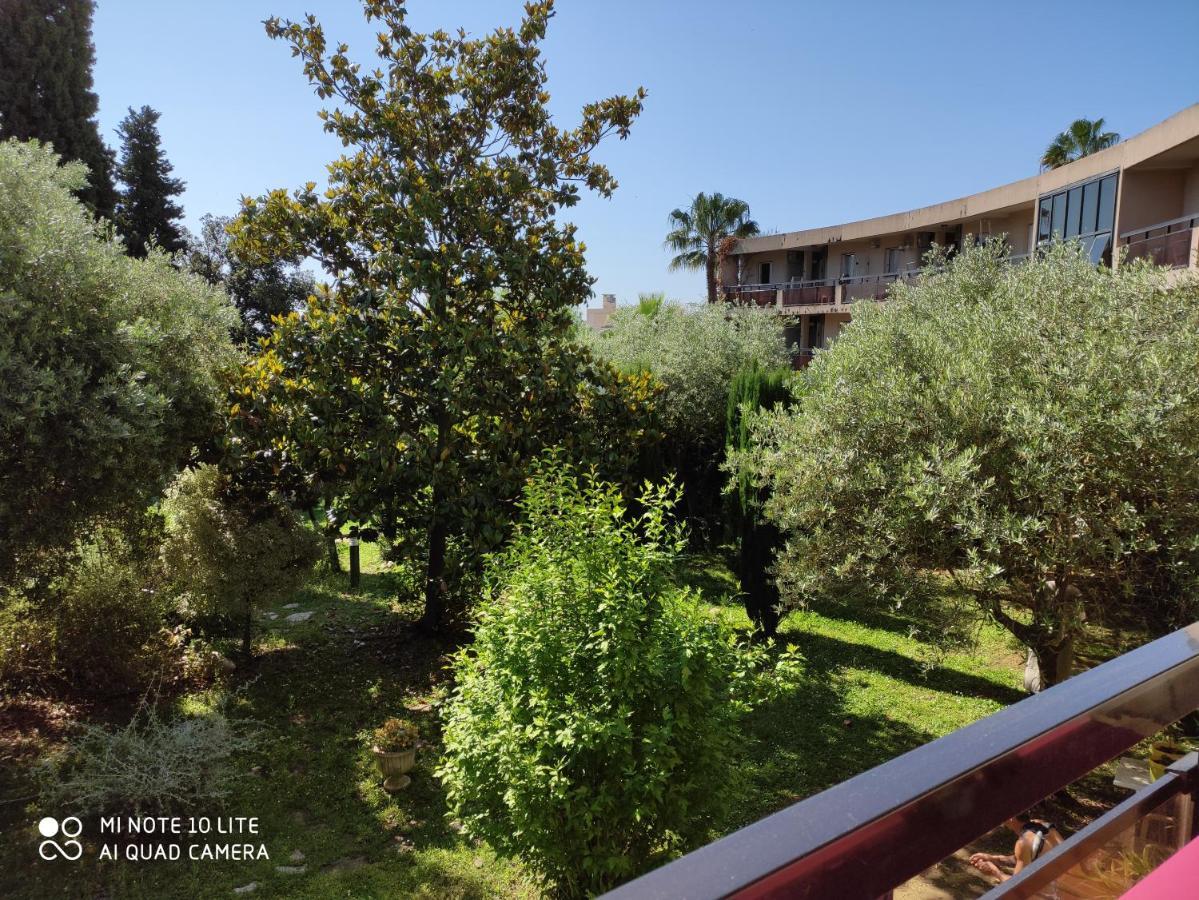 Appartement Les Palmiers Niza Exterior foto